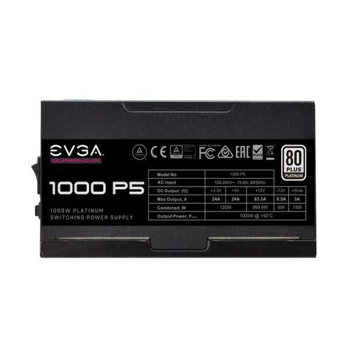 EVGA SuperNOVA 1000 P5 Platinum Fully Modular 220-P5-1000-X4