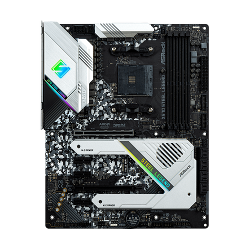 ASRock X570 Steel Legend AMD Socket AM4 Desktop Motherboard