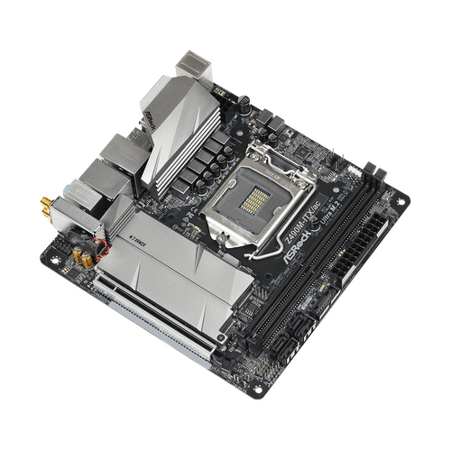 ASRock Z490M-ITX/ac Desktop Motherboard Mini ITX LGA-1200 Intel