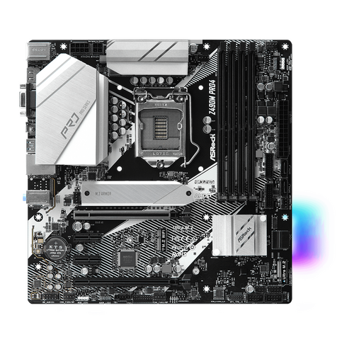 ASRock Z490M Pro4 Desktop Motherboard Micro ATX LGA-1200 Intel