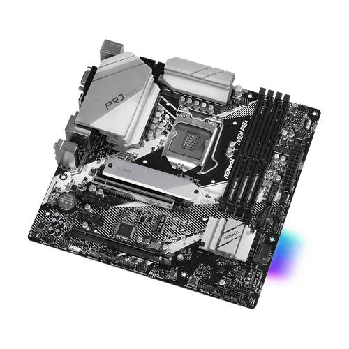 ASRock Z490M Pro4 Desktop Motherboard Micro ATX LGA-1200 Intel