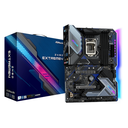 ASRock Z490 Extreme4 Desktop Motherboard Intel Socket LGA-1200 ATX