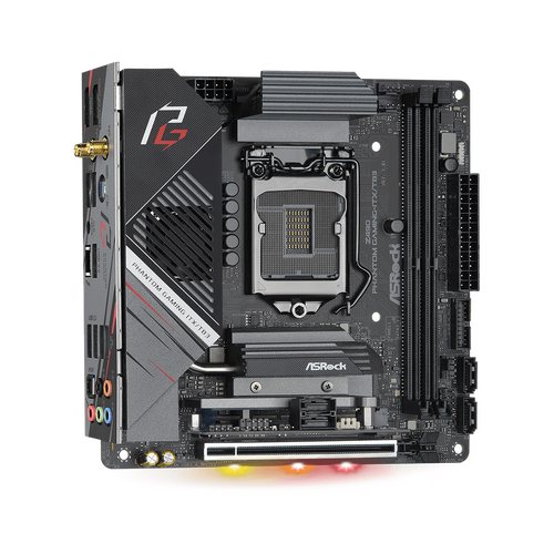 ASRock Z490 Phantom Gaming-ITX/TB3 Desktop Motherboard LGA-1200