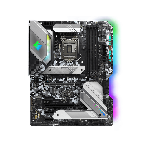 ASRock Z490 Steel Legend Desktop Motherboard ATX LGA-1200 Intel