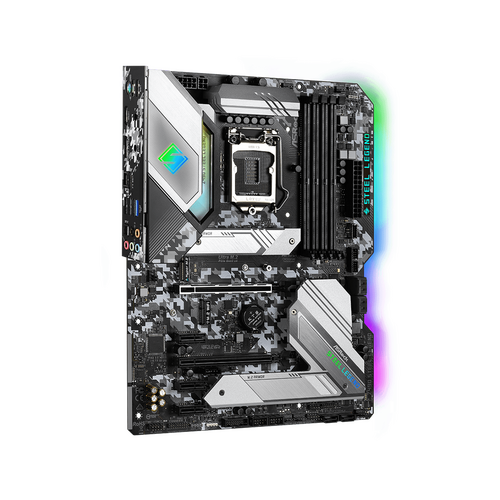 ASRock Z490 Steel Legend Desktop Motherboard ATX LGA-1200 Intel