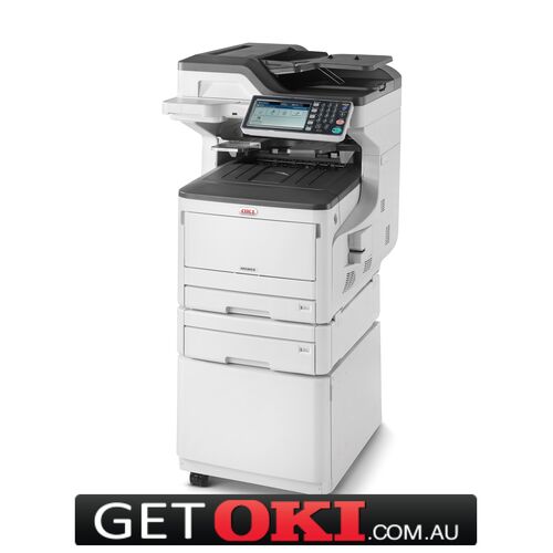 OKI MC873dnct A3 Colour MFP Two Paper Trays  Cabinet 45850206dnct