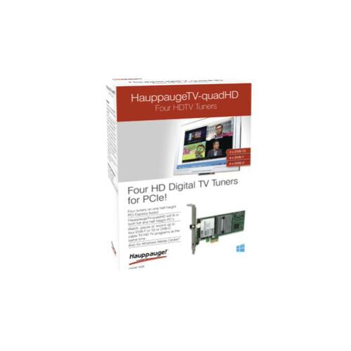 Misc HauppaugeTV QuadHD Four HDTV PCIe Card - 24HVR2215MCE-Q