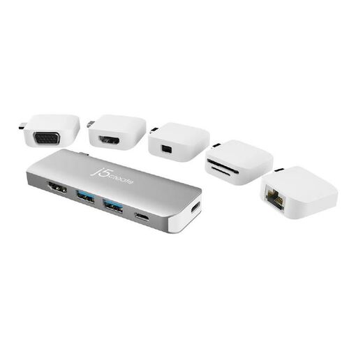 J5Create Ultra-drive Kit USB-C Modular Mini Dock (JCD389)