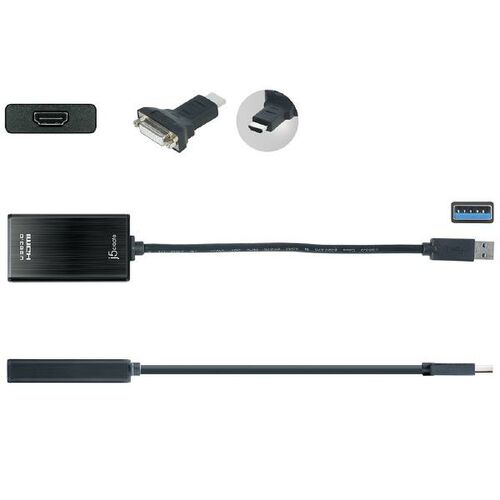 J5create USB 3.0 HDMI/DVI Display Adaptor (JUA350)