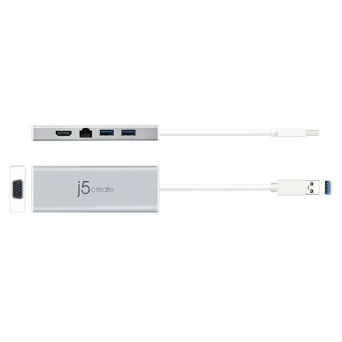 J5create USB 3.0 Mini Dock for Dual display (JUD380)