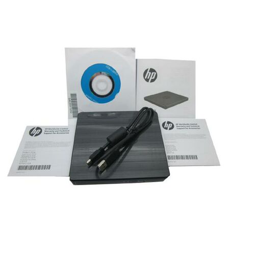 HP External USB 2.0 DVDRW Drive Black - (F2B56AA)