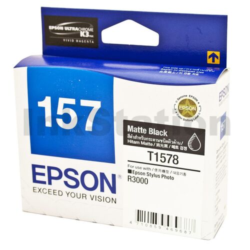 Epson No 157 Matte Black Ink Cartridge - C13T157890