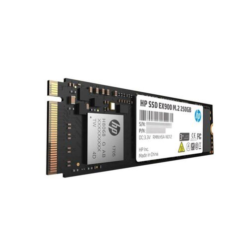 HP SSD EX900 M.2 NVMe 250GB 3D TLC - 2YY43AA#ABB