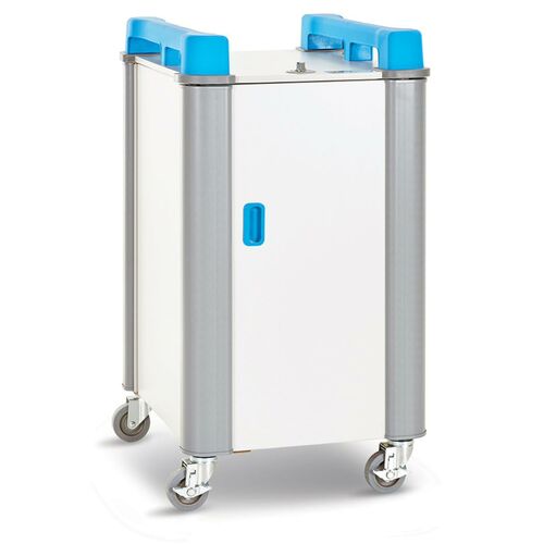 LapCabby 10 Device Mobile AC Charging Trolley - 15LC-LAP-10V-BL