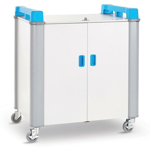 LapCabby 20 Device Mobile AC Charging Trolley - 15LC-LAP-20V-BL