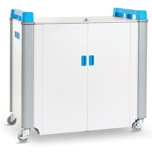 LapCabby 32-Device Mobile AC Charging Trolley - 15LC-LAP-32H-BL