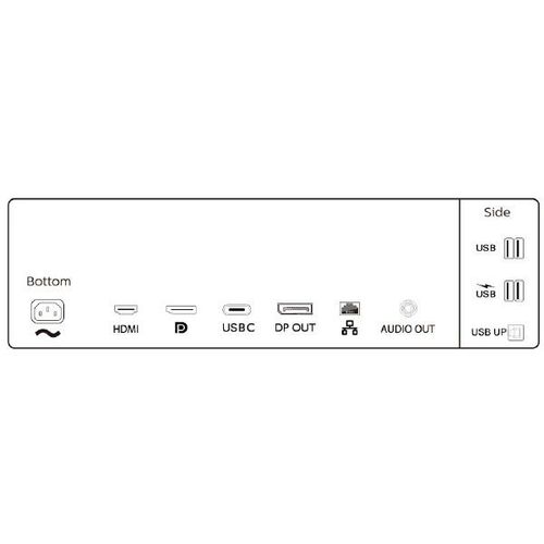 PHILIPS 34" Curved Monitor Ultra-Wide LCD  QHD  (346P1CRH)