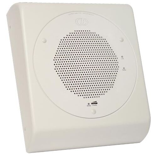 CyberData 011152 VoIP Wall Mount Adapter for Ceiling Speaker - Signal White