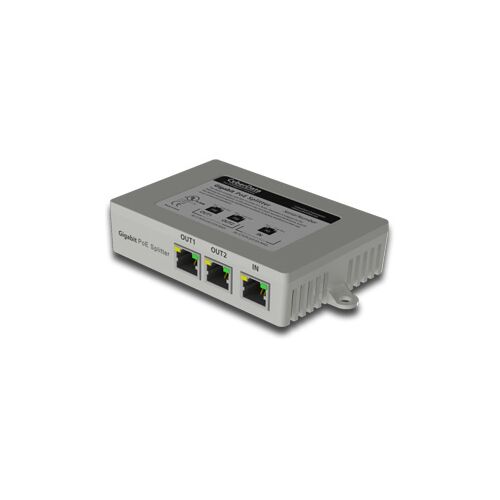 CyberData 2-Port  PoE Gigabit network connection switch-011187