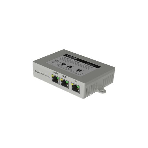 CyberData 2 Port PoE Gigabit Mirroring Switch - 11258