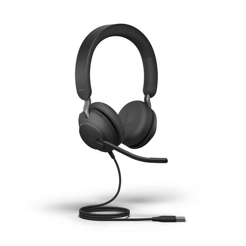 Jabra Evolve2 40 USB-A MS Stereo corded headset-24089-999-999