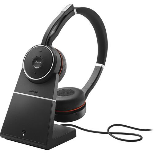 Jabra Evolve 75 UC Stereo Charging Stand Headset - 7599-838-199