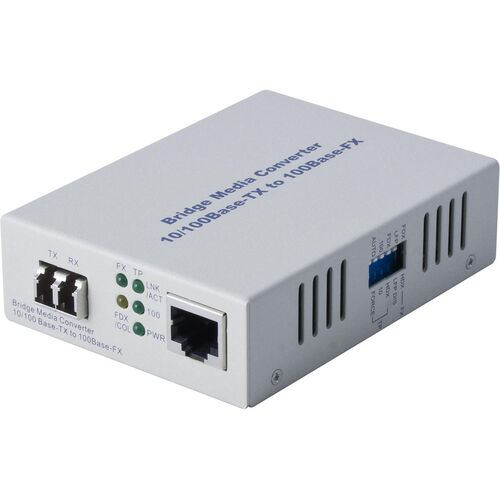 Alloy 100 Mbps Standalone Rackmount Media Converter - FCR200LC