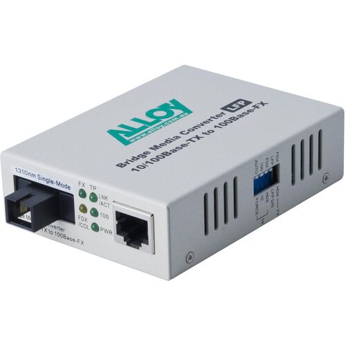 Alloy 100Mbps Standalone Rackmount Media Converter - FCR200S3.100