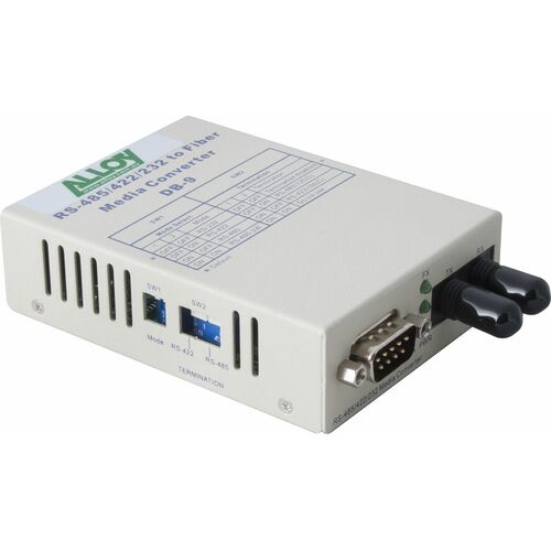 Alloy Serial-Fibre Standalone Media Converter - SCR460ST-1