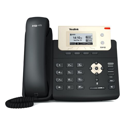 Yealink Enterprise HD IP Phone with 2 Lines (SIP-T21PE2)