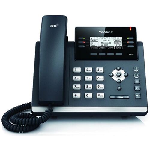 Yealink SIP-T42S IP Phone Dual-port Gigabit Ethernet