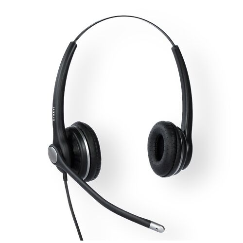 Snom Wideband Binaural Stereo Headset - SNOM-A100D