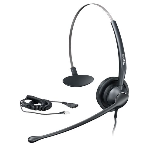 Yealink Wideband IP Phone Mono Headset - YHS33