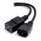 ALOGIC 1m IEC C14 to IEC C19 Power Extension Cord MF-C14C19-01