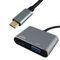 Shintaro USB-C to 4K HDMI & 1080P VGA Hub - 28SH-ADUSBCHDVGA