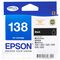 Epson 138 High Capacity Black Ink Cart - C13T138192